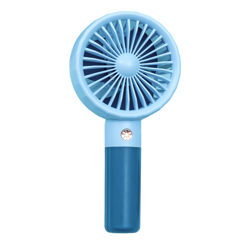 

Handheld Fan 3 Gears Wind Power Students Office Supplies Air Cooler Travelling Accessories Outdoor Device USB Ventilator