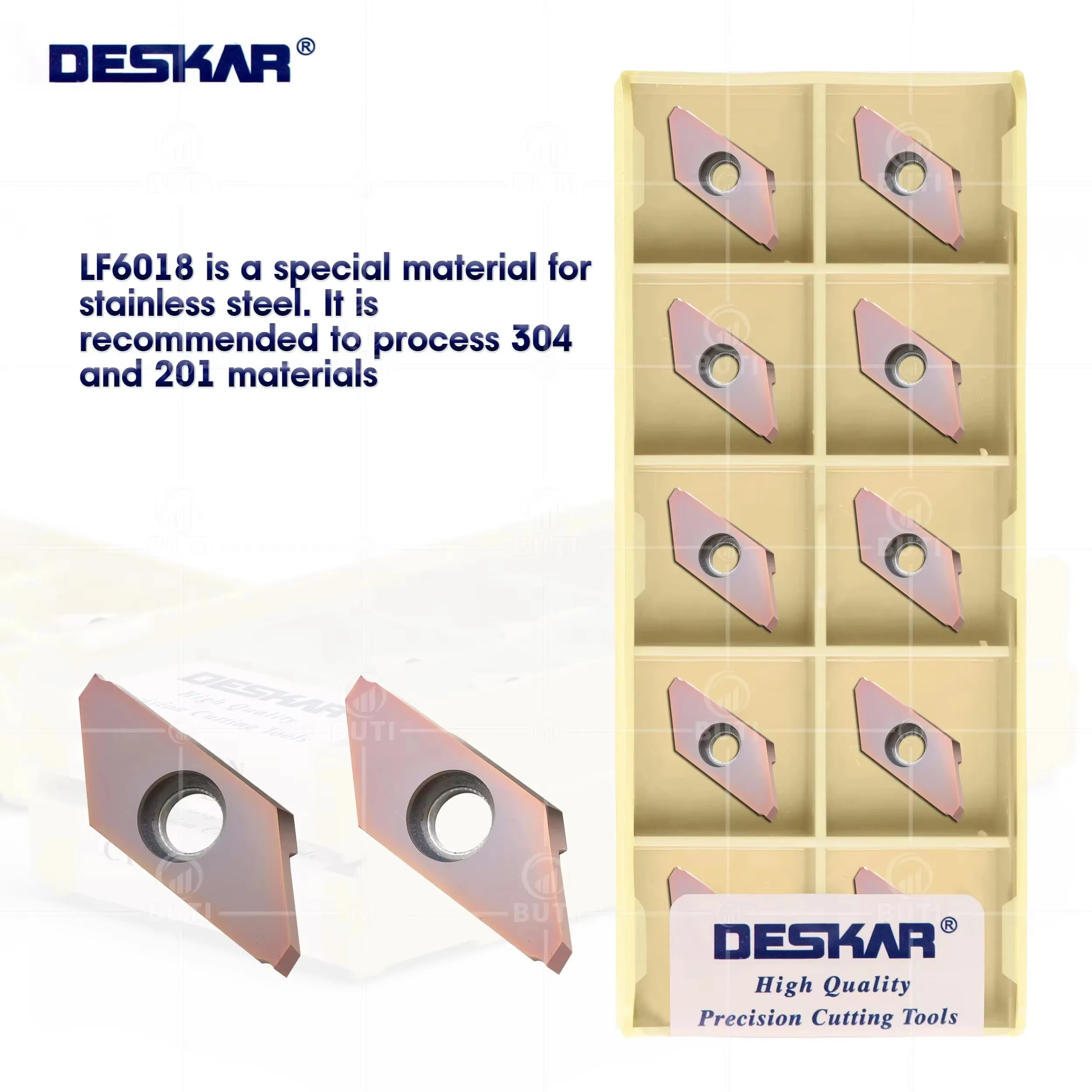 

DESKAR 100% оригинал CTPA07FR 07FRN 10FR 15FRN 25FR LF6018 Токарный станок с числовым управлением Твердосплавные вставки Токарные лезвия Режущие инструменты