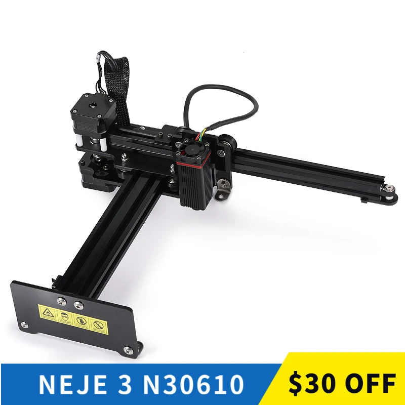 Newest NEJE MASTER 7W High Speed Mini CNC Laser Engraving Machine Printer for Metal/Paper/Plastics/Leather