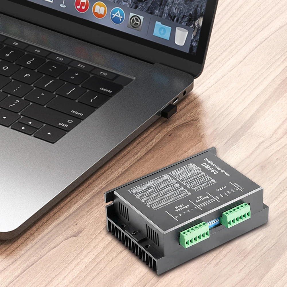 Контроллер шагового двигателя DM860H DM860 2 фазы 24-110 В