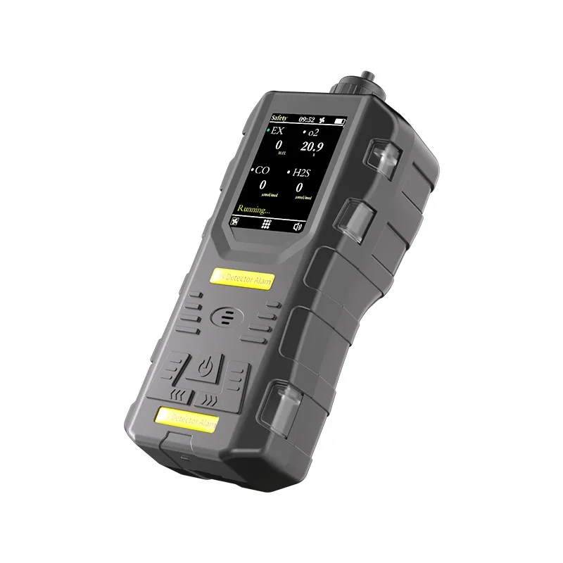 Multi H2S LEL Детектор кислородного газа Ручной измеритель ВАК Портативный детектор
