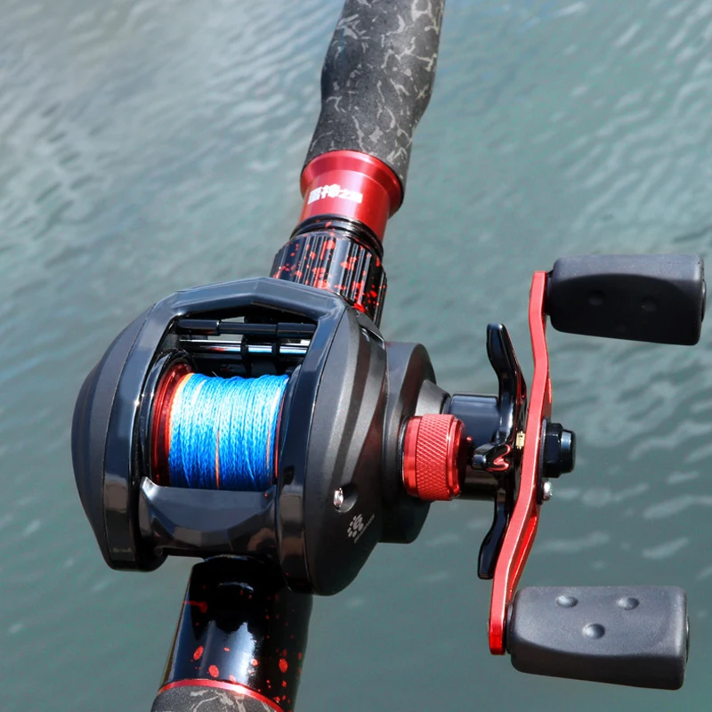 

Baitcasting Reel Spinning Handle Long Cast Fishing Spools Drag Lures Tools Carp Trout Tackle Gear Coils Goods Baiting Equipment