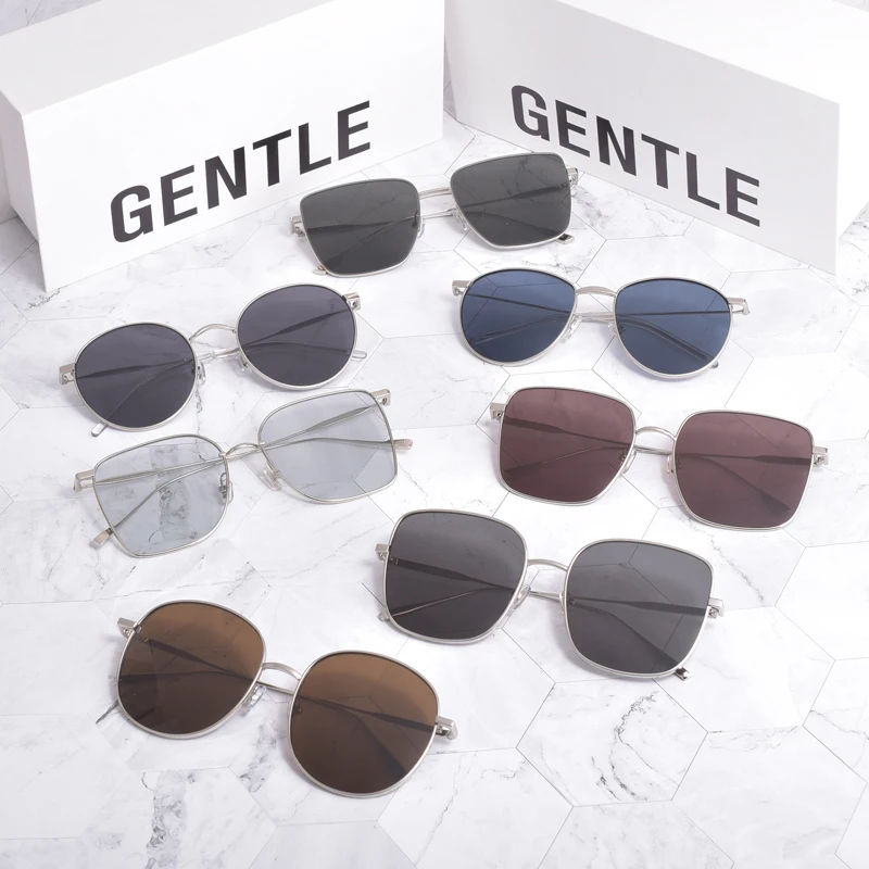 

GM Metal frame women men Sunglasses GENTLE REME Blla Bling Diane doublebread waterdrop Baguette sunglasses for Women men