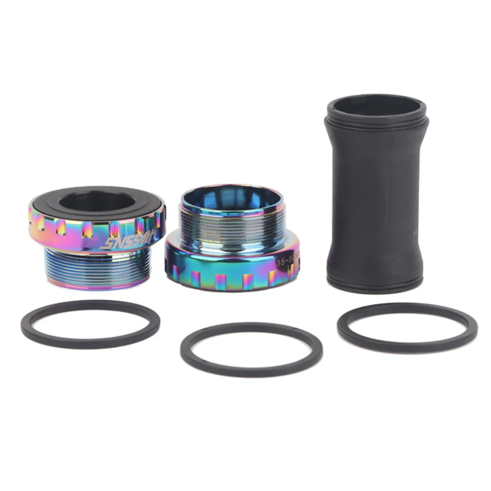 Полый Нижний кронштейн для горного и дорожного велосипеда 2 подшипника BSA 68/73 мм