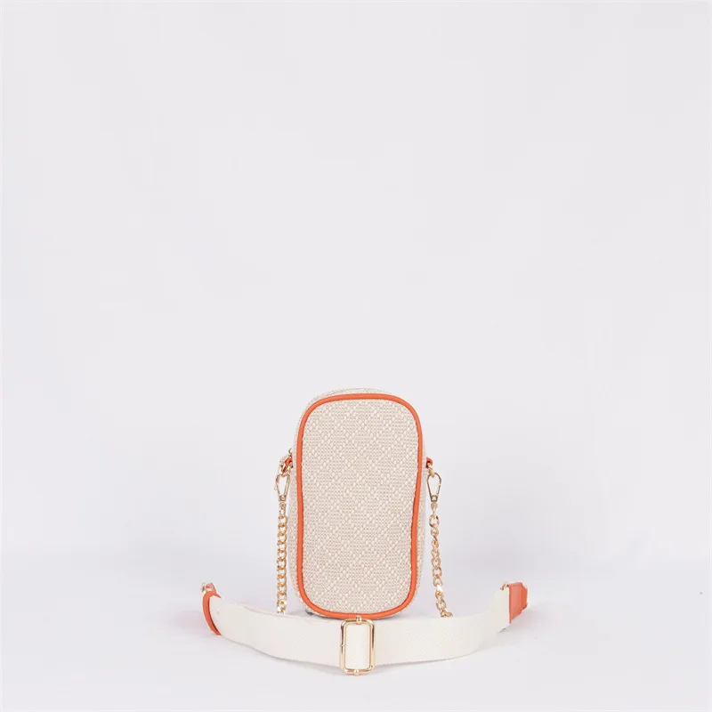 

Luxury Designer Half Moon Bags Party Handbags 2023 Autumn New Women's Elegant Fashion Tweed Weave Lattice Underarm Shoulder Bags