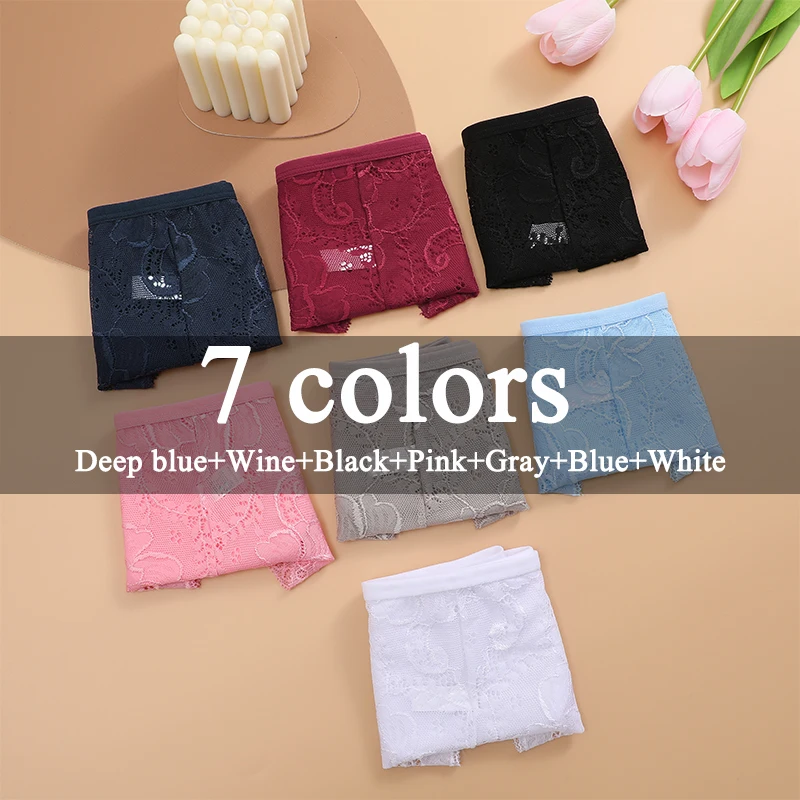 3 шт./комплект женские прозрачные кружевные трусы с низкой посадкой