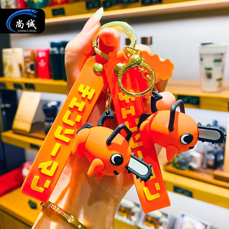 

Anime Creative Chainsaw Devil Bochita Key Chain Bag Pendant Car Keychain Girl Lovely Pendant Couple Gift Keychain Accessories