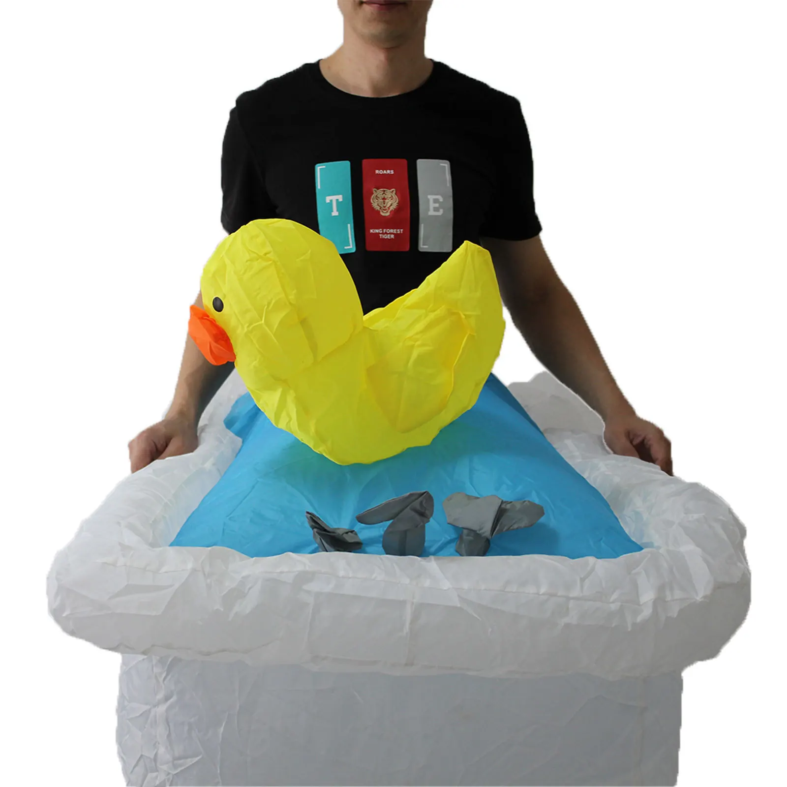 Костюм для ванны с персонажами мультфильмов комбинезон надувкой костюм косплея