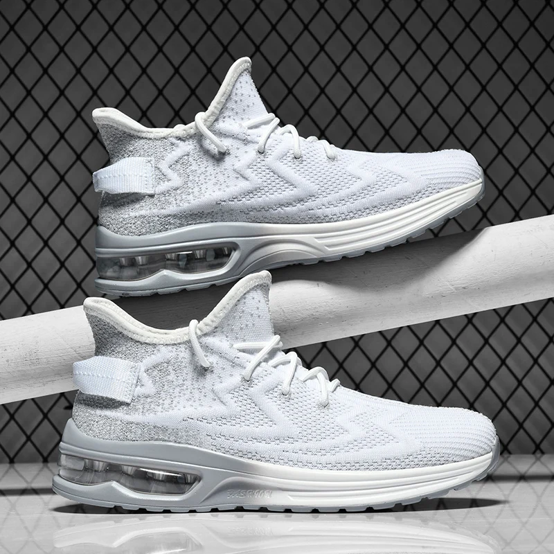 Мужские кроссовки BigSize 46 для марафона повседневная спортивная обувь отдыха