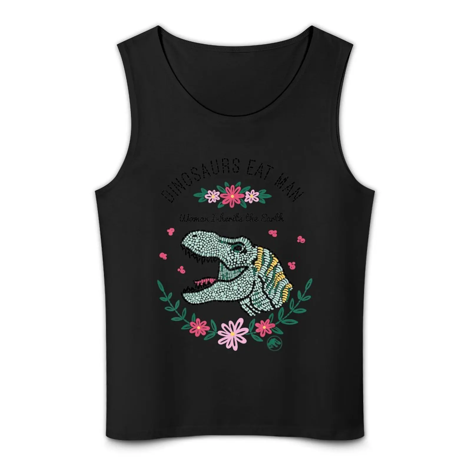 Jurassic Park Dinos Eat Man Women Inherit The Earth Майки