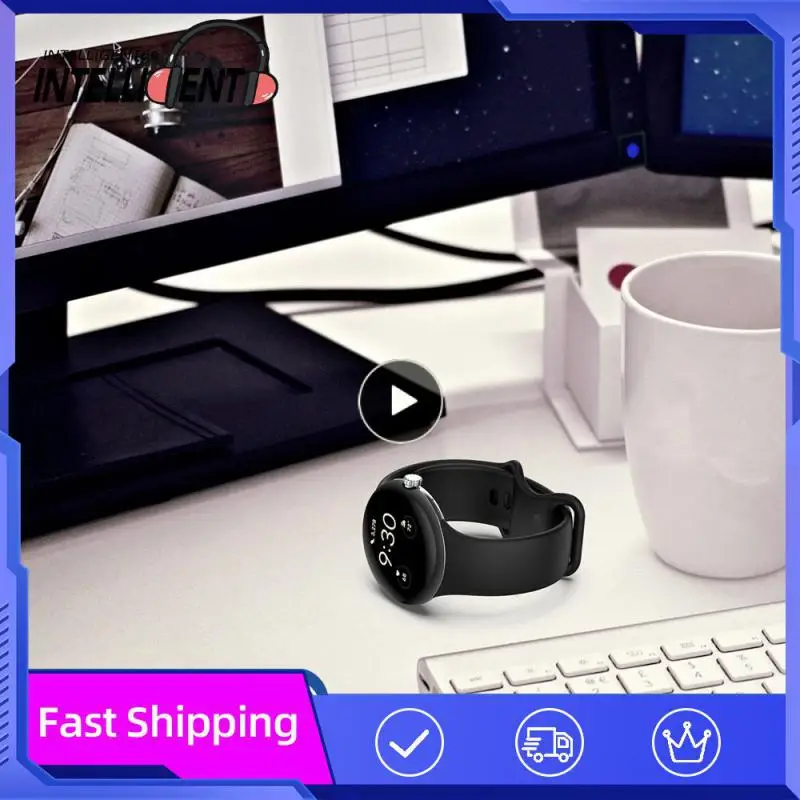 

Silica Gel Sport Band Soft Silicone Sport Belt Strap Accessories Wristband For Pixel Watch Band Accessories Bow Buckle