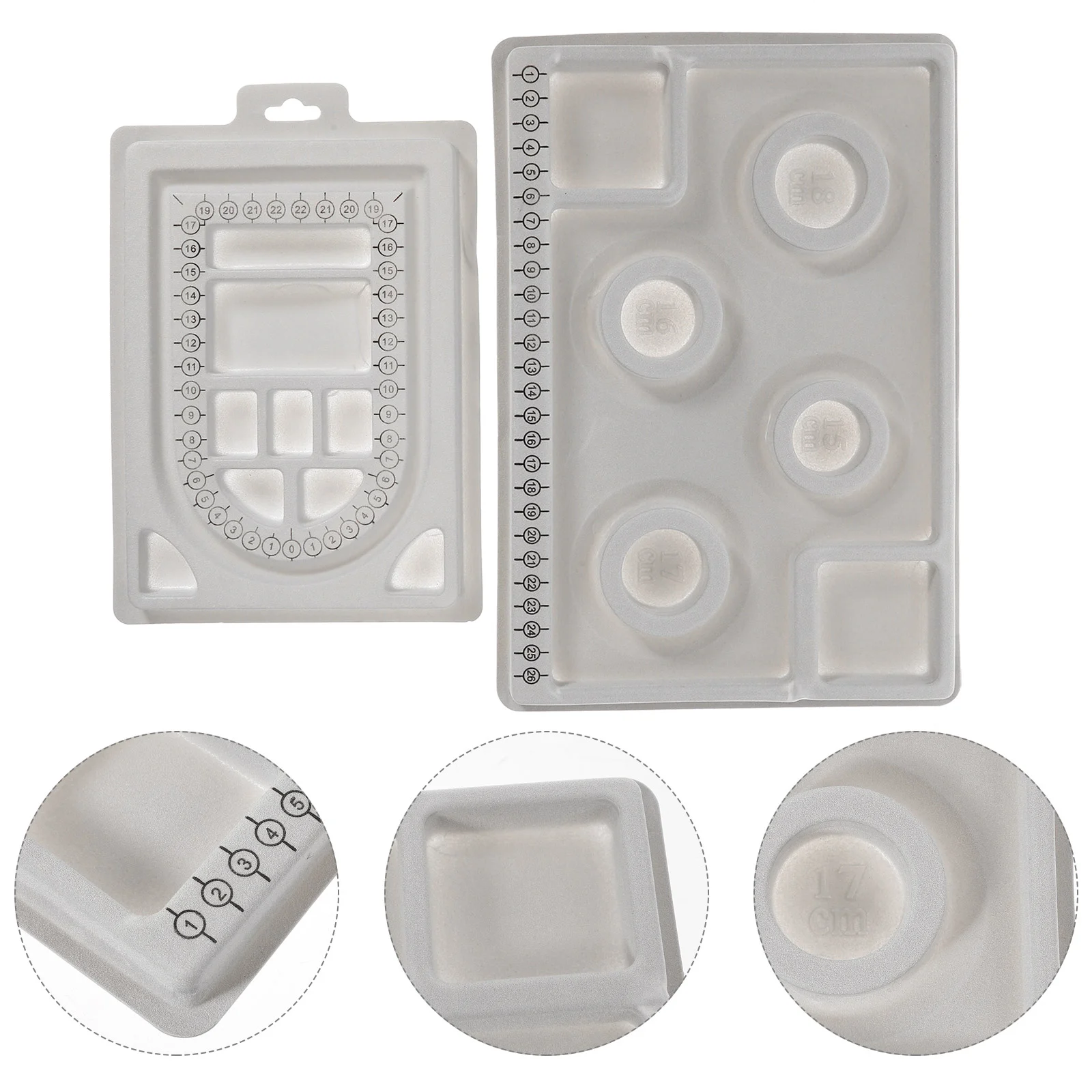 

Ожерелье-органайзер для бижутерии, 2 шт.