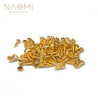 naomi guitar screws 1000pcs 11mm 6mm electric guitar screws for pickguard back plate mount diy luthier tool pickguard screws