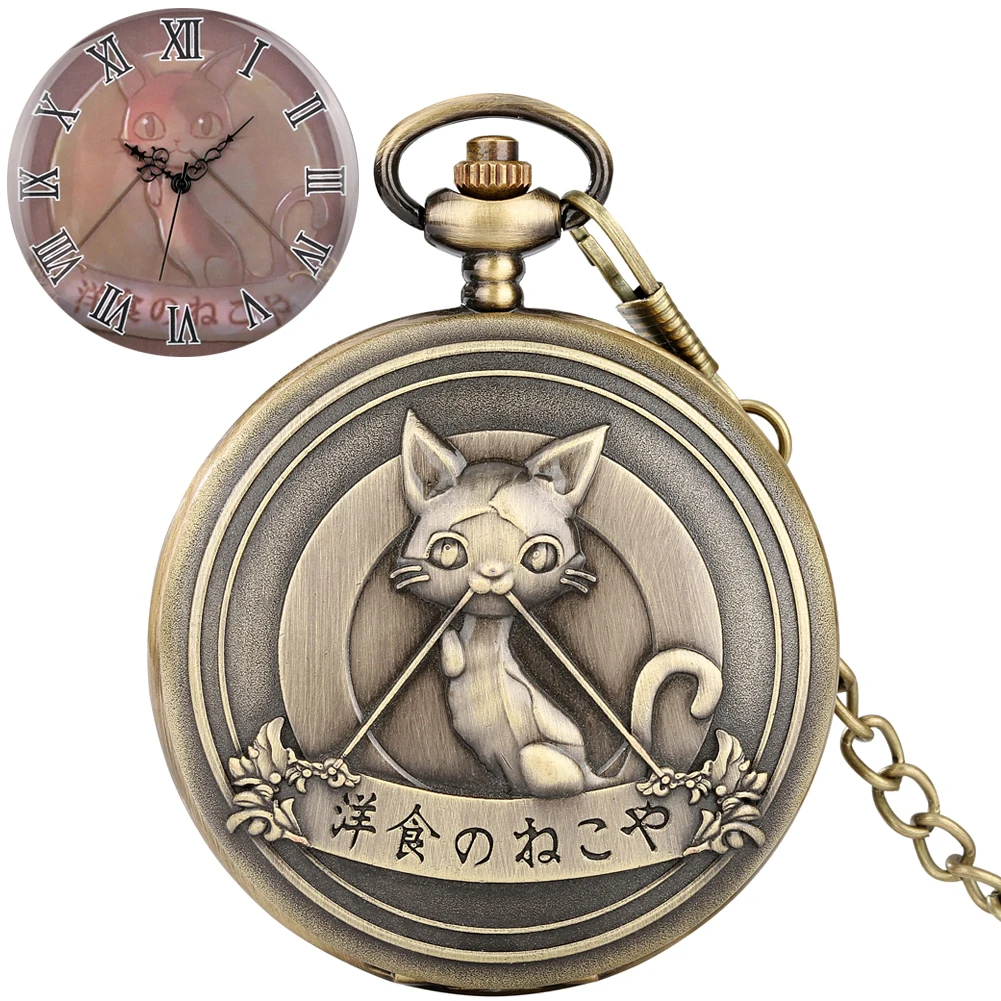 Карманные часы из дерева в стиле ретро Буковые кварцевые часы-брелок