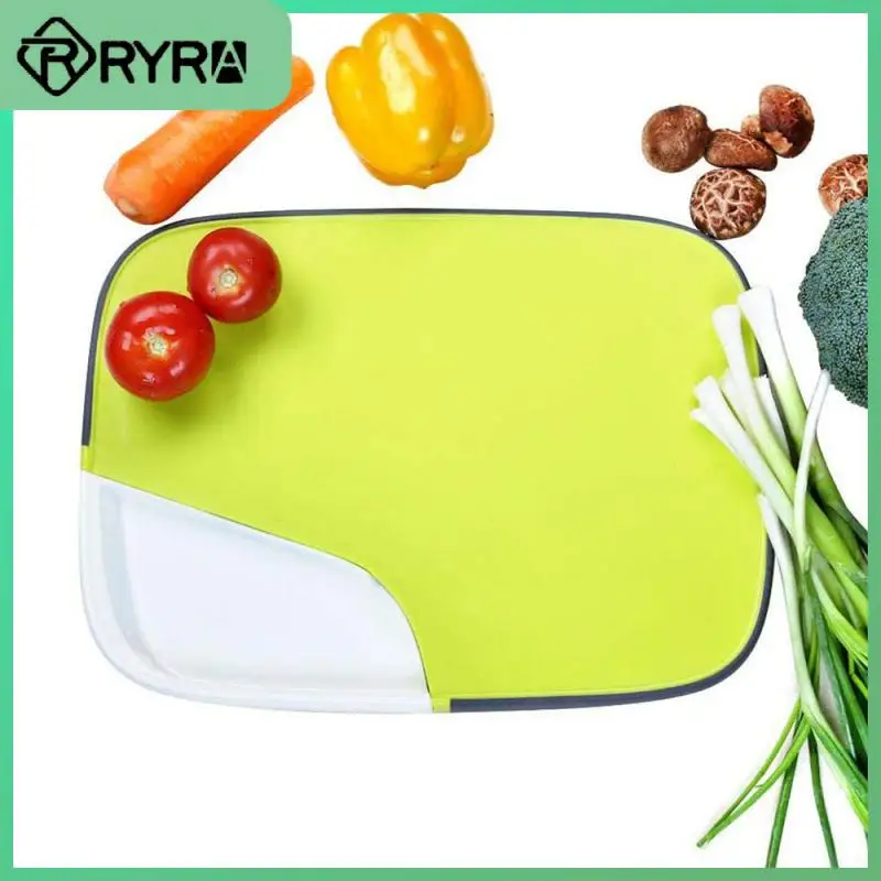 

Folding Chopping Blocks Foldable Silicone Cutting Board Kitchen Cutting Boards Washable Camping Chopping Stand Kitchen Organizer