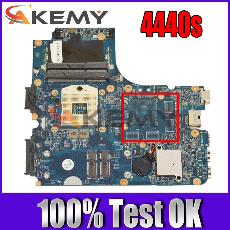 

Оригинальная материнская плата для ноутбука HP 4440s 4441s 4540s 683495-501 683495-001 683495-601 PGA 989 HM76 100% протестирована Быстрая доставка