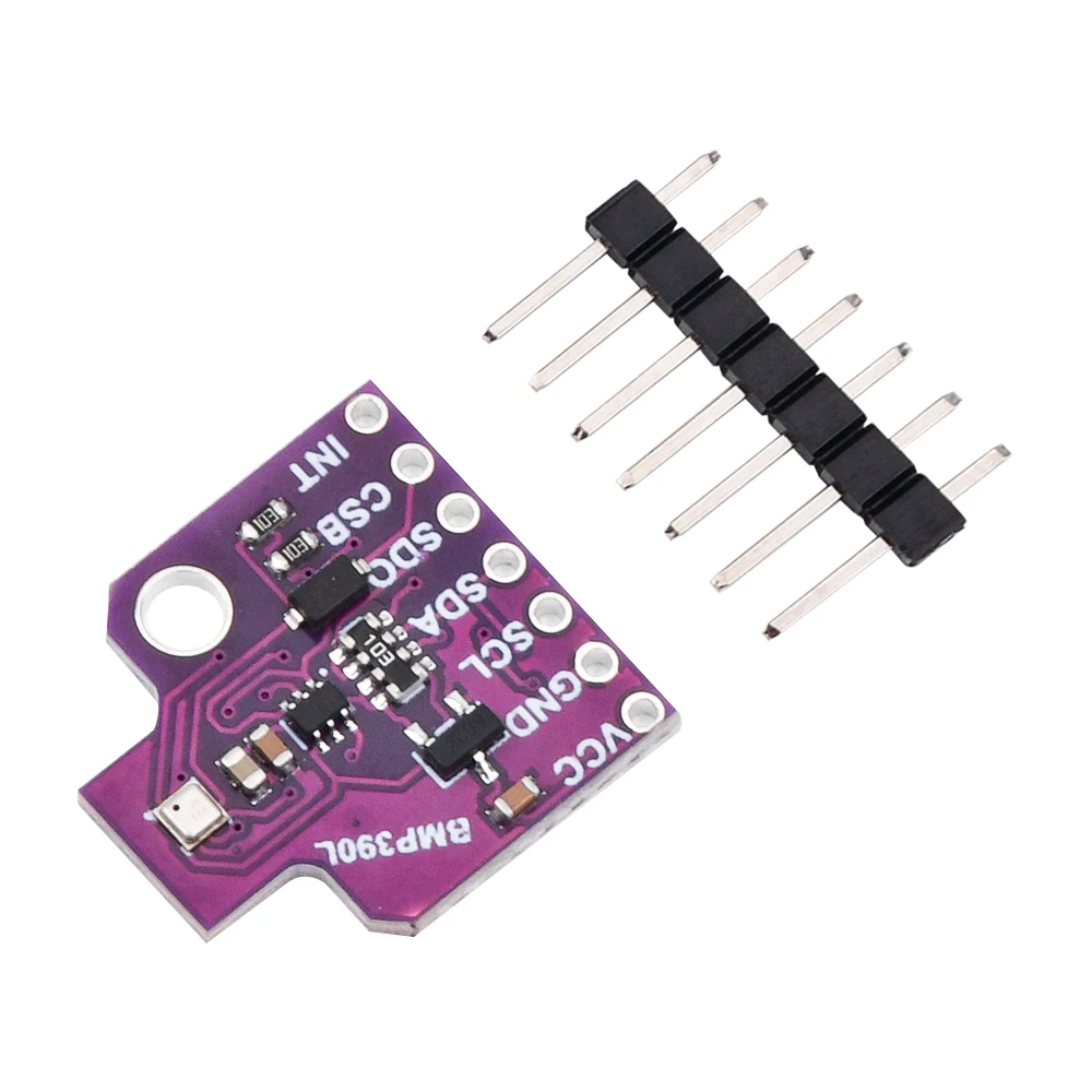 

BMP390L Digital Air Pressure Sensor 3.3-5V BMP388L High Precision Atmospheric Pressure Sensor Board I2C/SPI for Weather Forecast