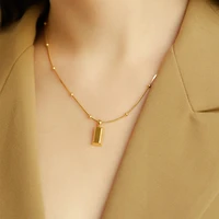 korean s925 sterling silver plated 14k gold snake bone chain necklace female minority design versatile new fashion jewelry