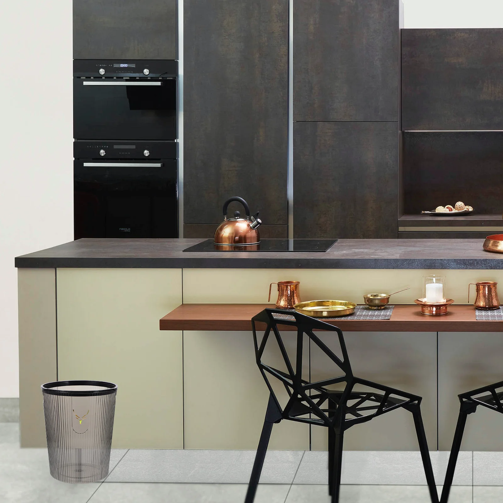 Пластиковый мусорный бак декоративное ведро для мусора спальни гостиной офиса