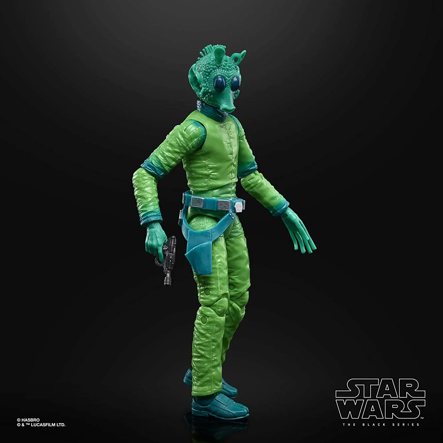 Фото Фигурка Star Wars Greedo Bounty Hunter The Black Series, 6 дюймов, к 50-летию серии №1