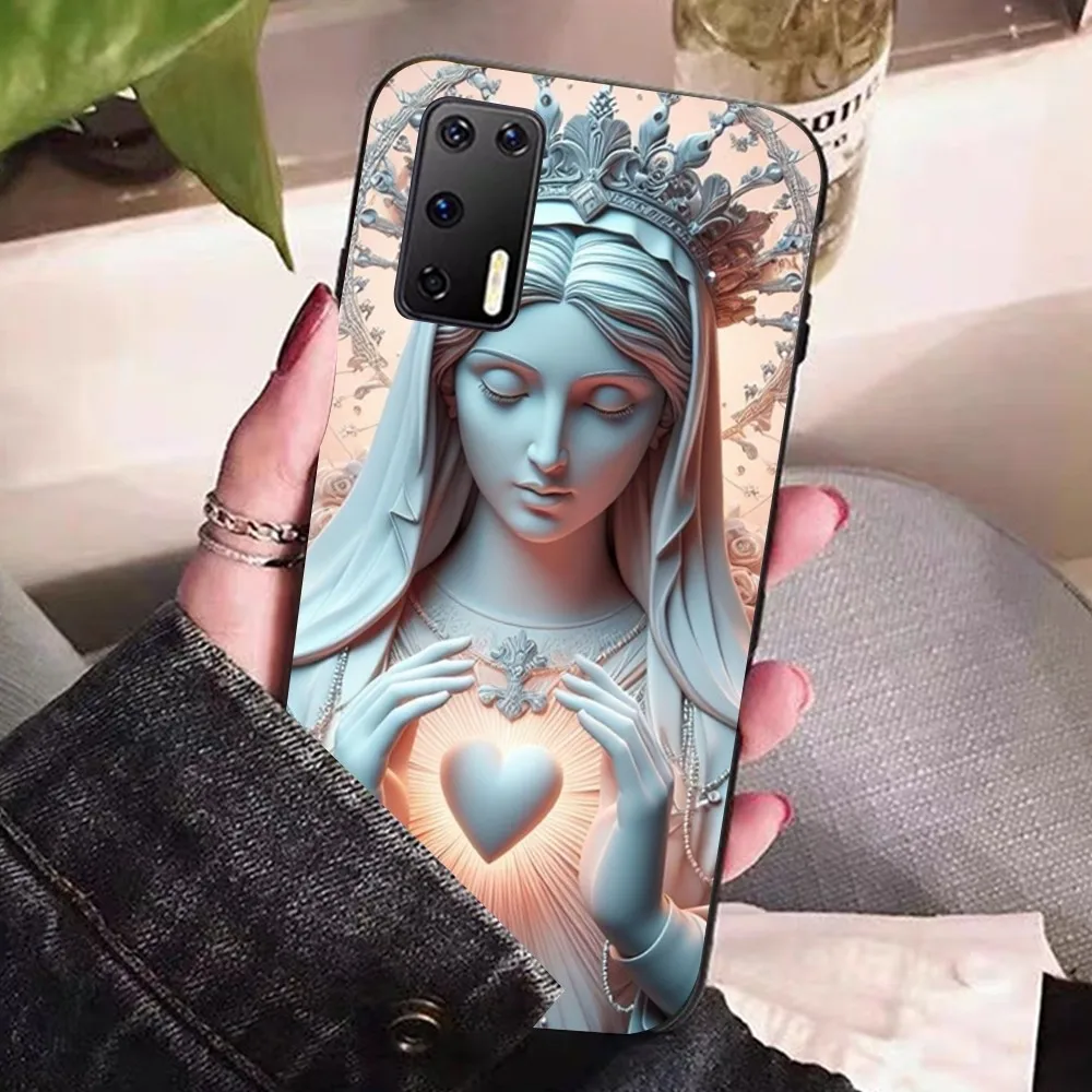 wa Maryja etui na telefon Huawei P 8 9 10 20 30 40 50 Pro Lite Psmart Honor lite 70 Mate