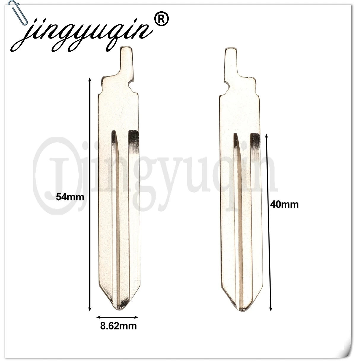 Jingyuqin A33 Tiida Teana Livina Sunny Duke Demeano Opel Автомобильный Ключ Пустой Металл # 06 22 49 Замена