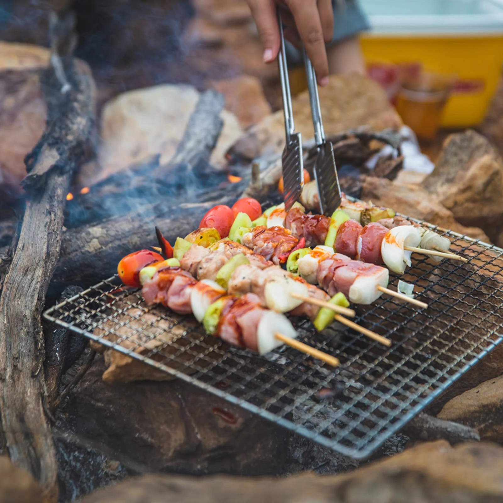 8 шт. сетчатый коврик для гриля барбекю