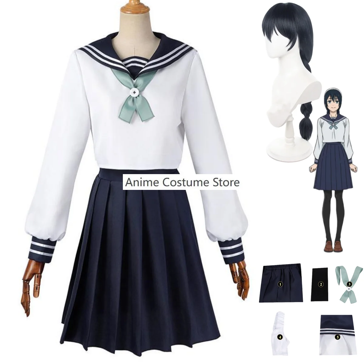 Костюм для косплея аниме юютсу касин сезон 2 косплей-костюм аманаи Рико из парика