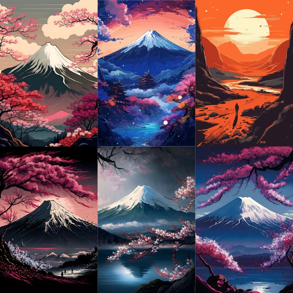 Набор для алмазной вышивки Пейзаж 5D