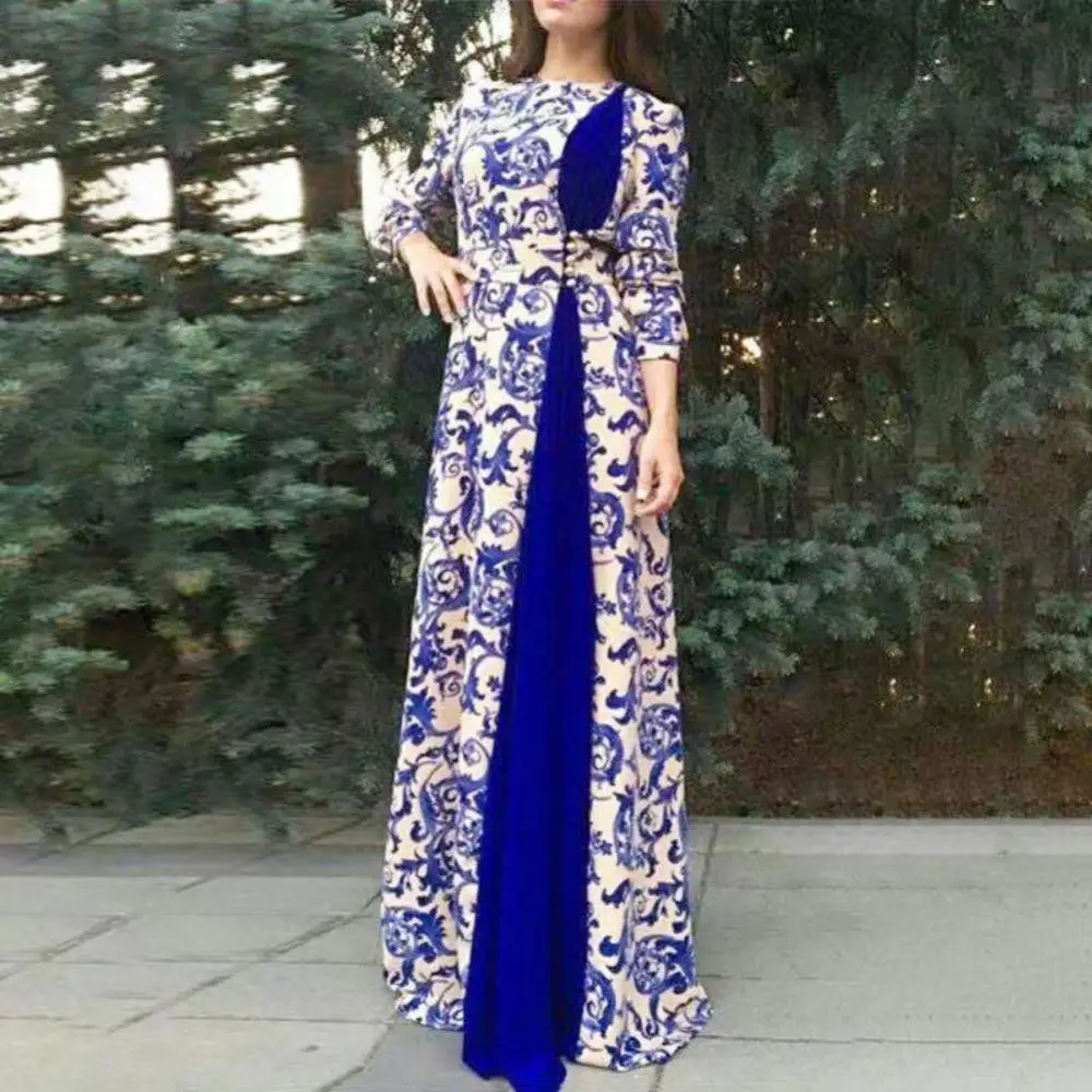 Женское винтажное платье с рукавом 3/4 Осеннее вечернее вечерние ничное