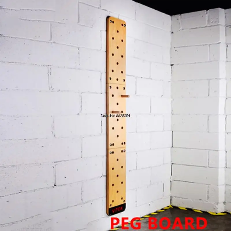 

Climbing Board Arm Strength Training Single Fitness Pull-ups Explosive Strength Solid Wood Core Wall Climbing Exercises