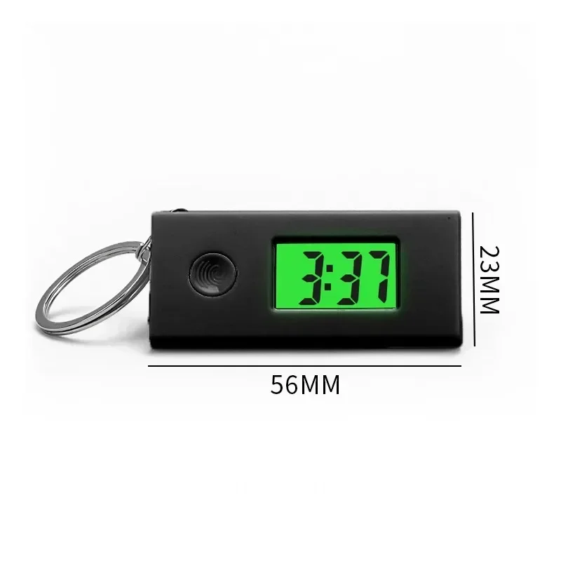 

MOONBIFFY мини часы-брелок LED белый