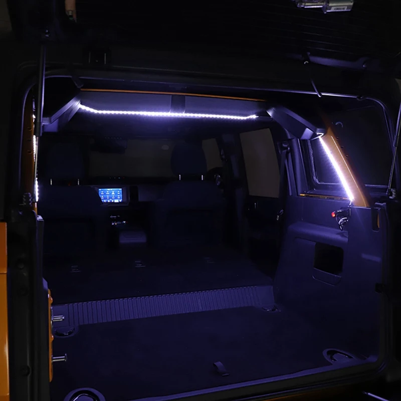 Универсальный задний багажник для Ford BRONCO 2021 2022 Jeep Wrangler JK JKU JL JLU 2007-2022