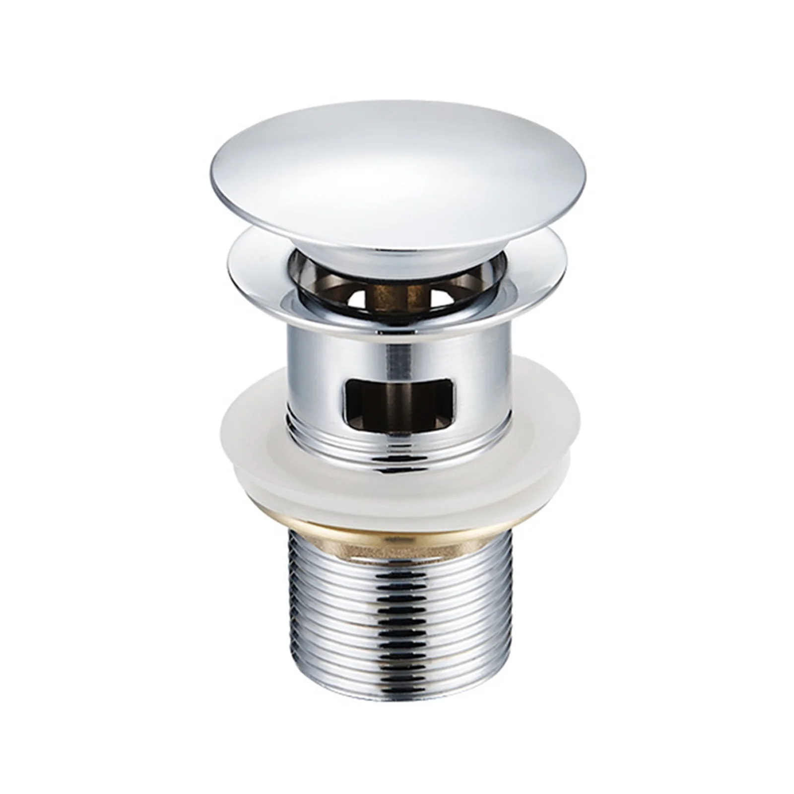 

Bathroom Basin Sink Pop Up Drain Waste Stopper Copper Basin Waste Water Drain Sink Drainer Bathroom Accessories