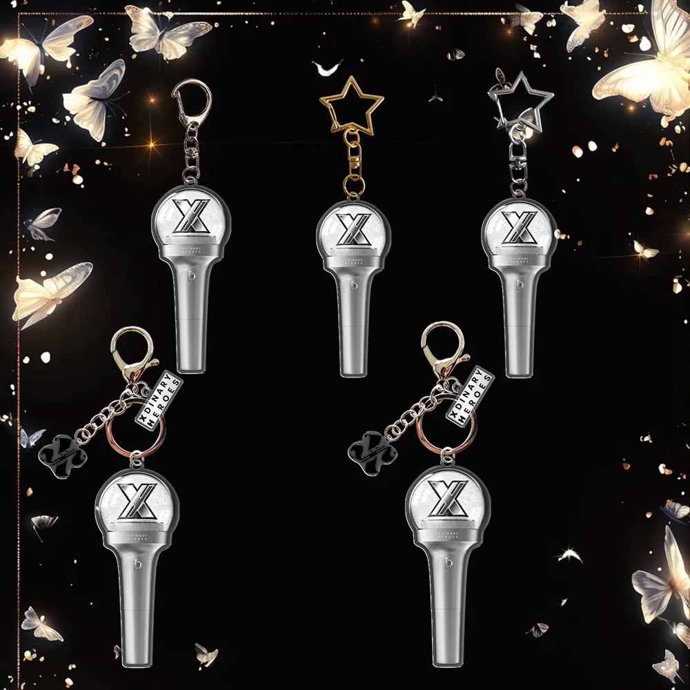 Фото KPOP Xdinary Heroes Word Tour Beautiful Mind LightStick акриловый брелок высокого качества с двухсторонней печатью брелок для ключей подарок в джунгсу №1