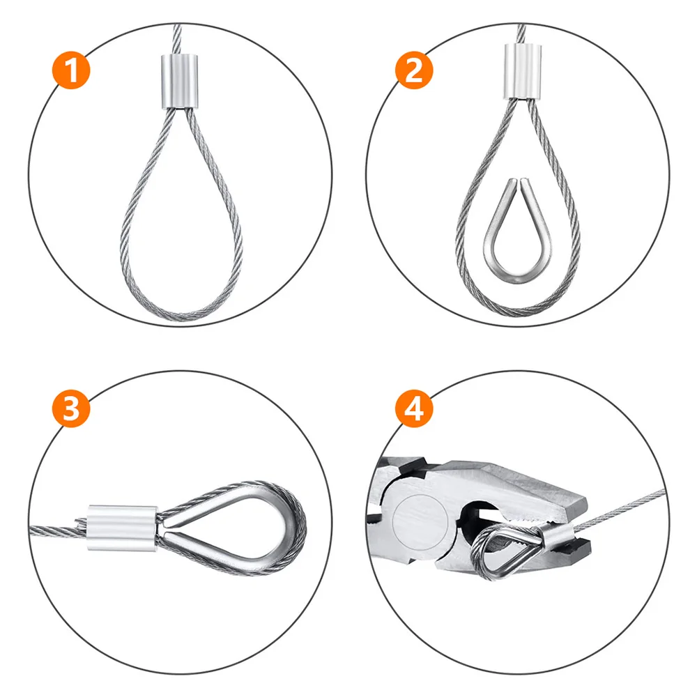Гибкий трос с ПВХ покрытием 30/15 метров мягкий кабель из прозрачной нержавеющей