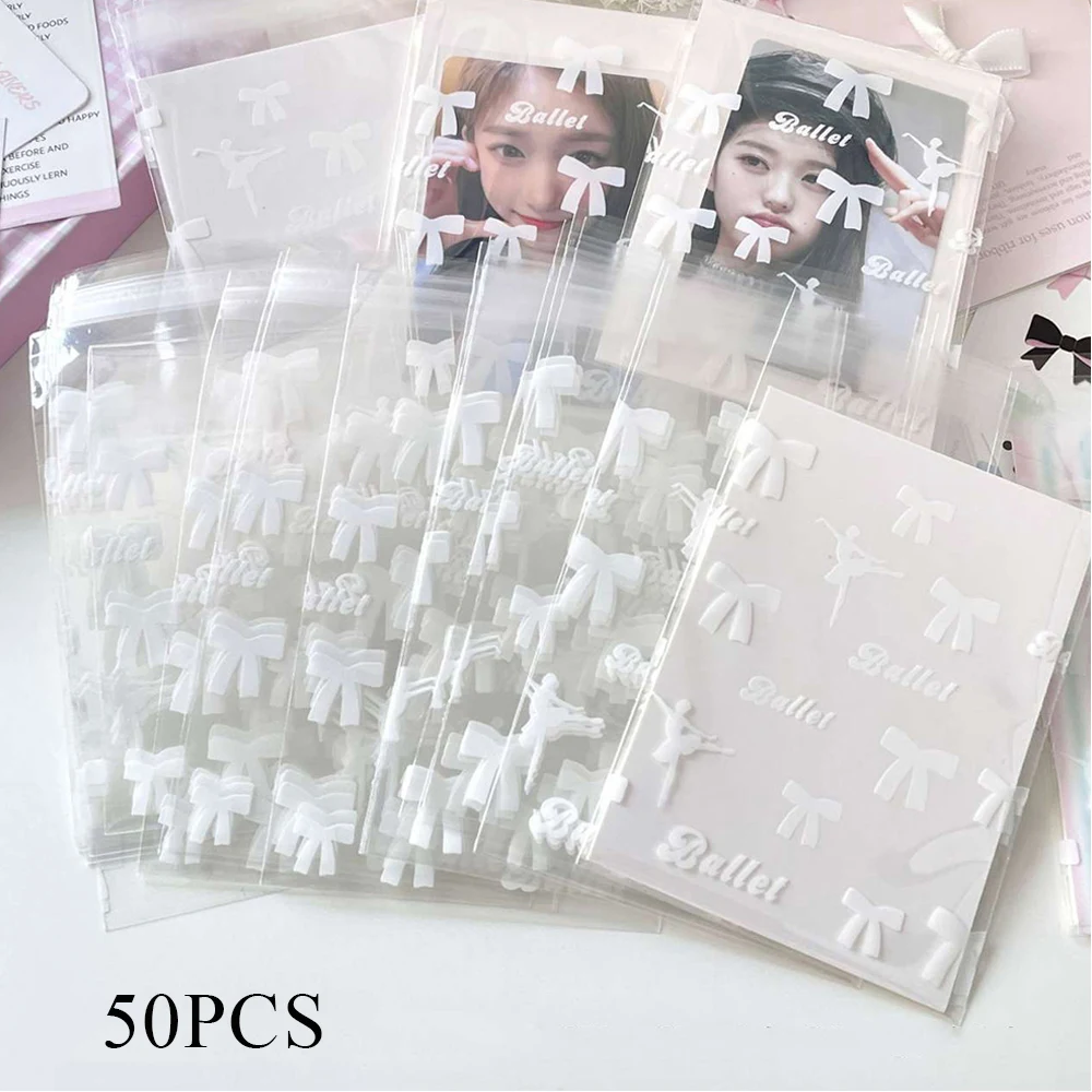 

Прозрачные пакеты для фотокарт 50 шт.