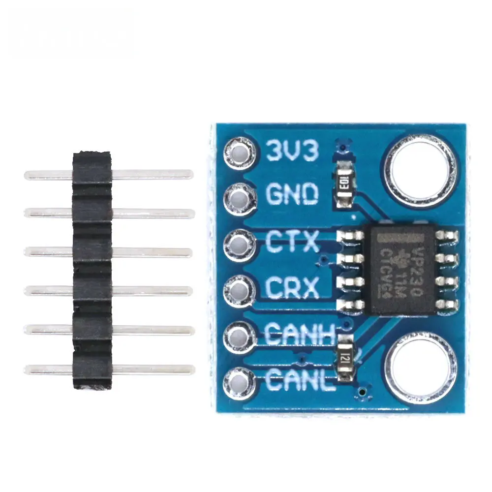 Фото SN65HVD230 CAN Bus Transceiver Коммуникационный модуль управления наклоном тепловой защиты для платы контроллера Arduino №3