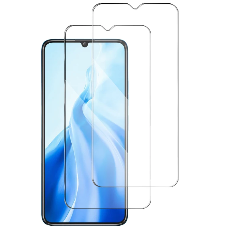 2 шт. Защитная пленка для экрана Oukitel C51 закаленное стекло полная 2.5D Защитное