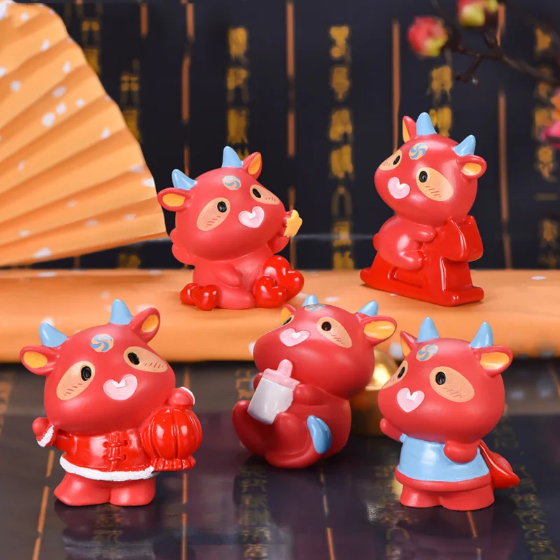 2 шт. декоративные фигурки Супер Корова