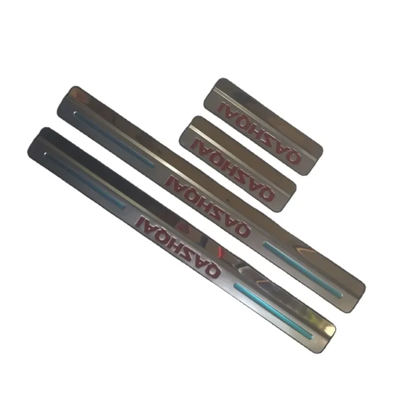 Аксессуары для Nissan Qashqai Накладка на порог J11 накладка пороги из нержавеющей стали