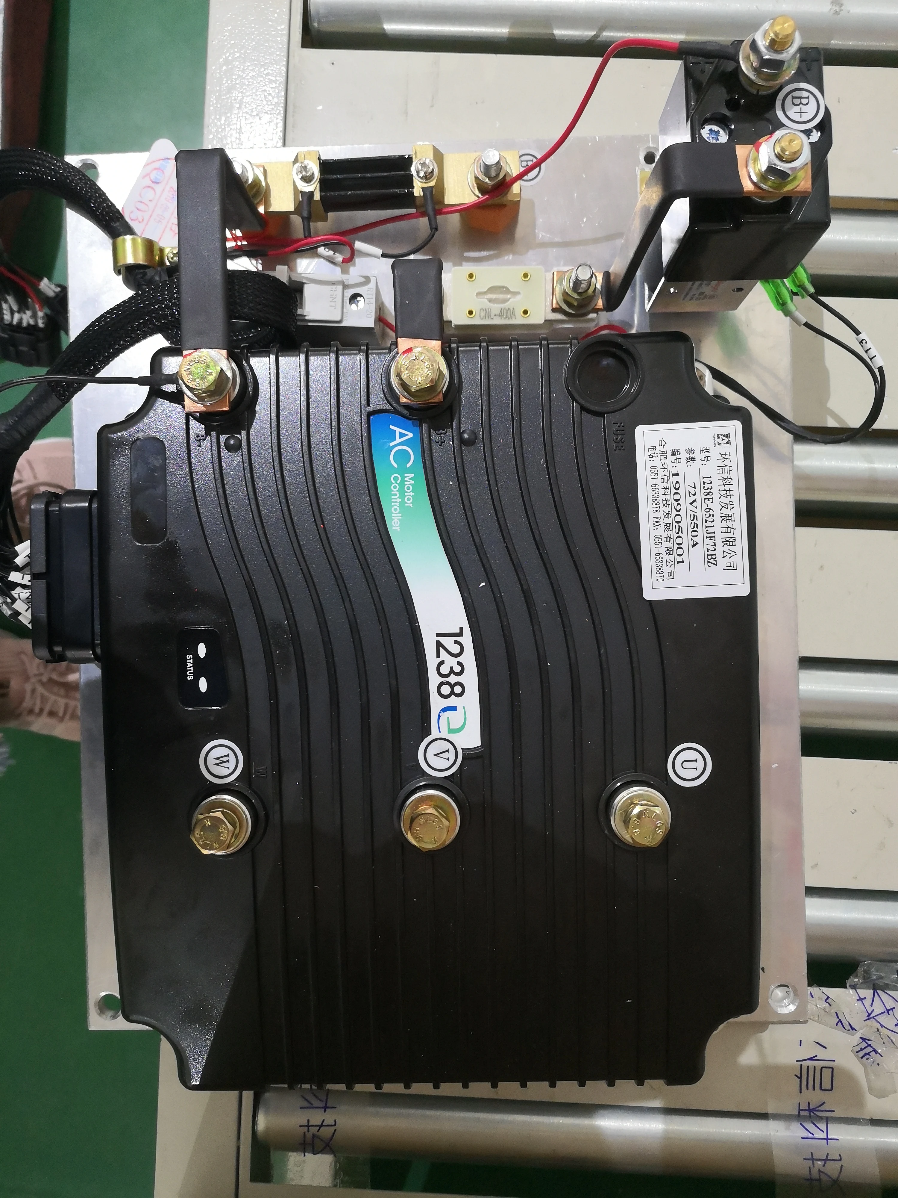 Контроллер переменного тока 550 а 48 в 80 96 двигатель для высокоскоростных и