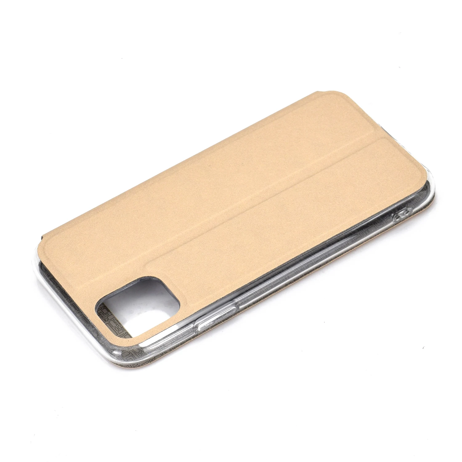 Open Window Case for iPhone 12 11 Pro Max XR X XS 7 8 6 SE 2020 Slim Flip Cover Leather Magnetic Matte Protection Phone Coque