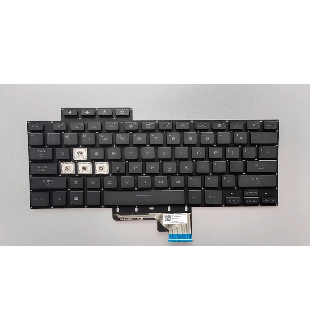 XIN-Ru-US-SP-LA Клавиатура для ноутбука с подсветкой Asus TUF Dash F15 FA516 FX516 FX516PR FX516P FX516PM FX516PE V