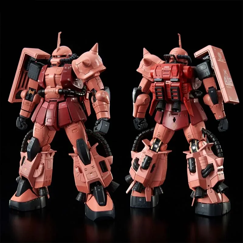 Фото Набор для сборки модели Gundam Bandai RG PB RX-78-2 Zaku 2 Team Monstre, фигурка, конструктор Gunpla, аниме-фигурки, игрушки для мальчиков, подарок №3