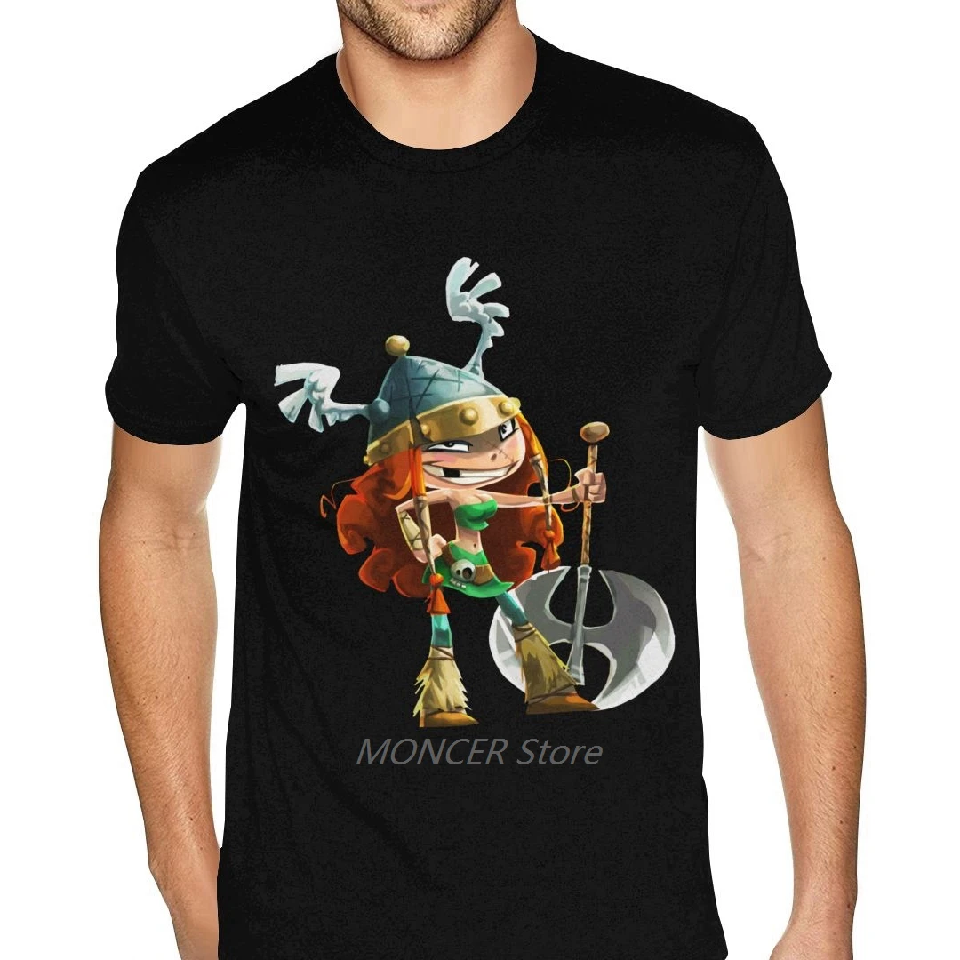 

Classic Barbra From Rayman Tee Men's 3XL Short Sleeved Cotton O-neck Tees