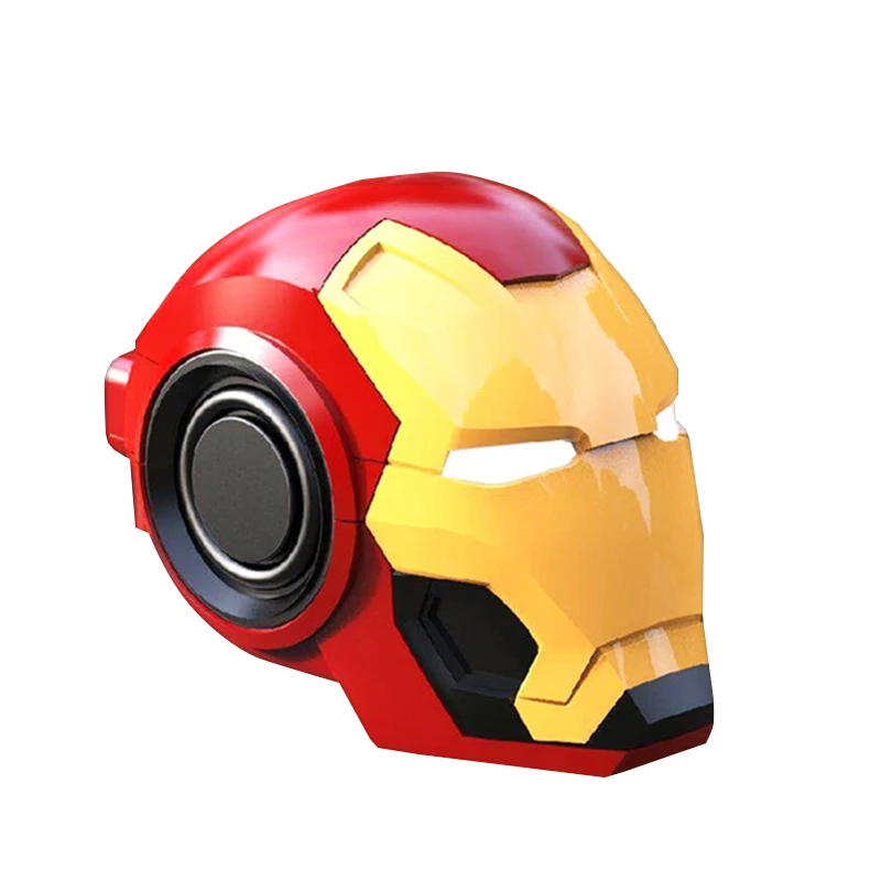 

Transformers Iron Man Bluetooth Speakers Hifi Mini Creative Portable with Light Up LED Wireless Stereo Easy Setting Pairing