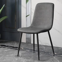 nordic chair light luxury up leather modern minimalist makeup dining chairs leisure chairs living room sillas home furniture 5