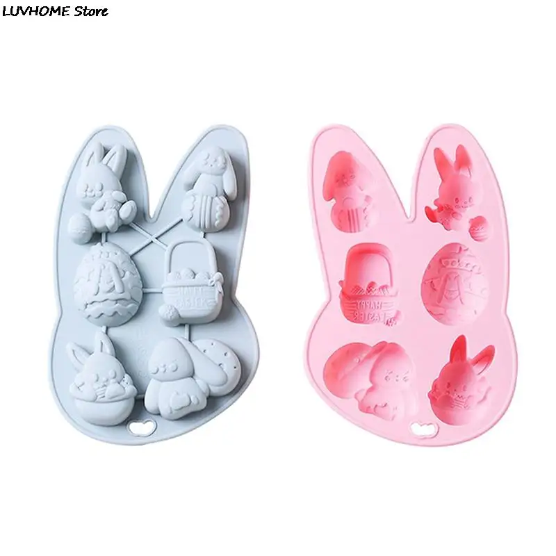 

Easter Rabbit Bunny Shape Silicone Mold Candy Mould Silicone Molds DIY Baking Candy Cake Chocolate Baking Chocolate