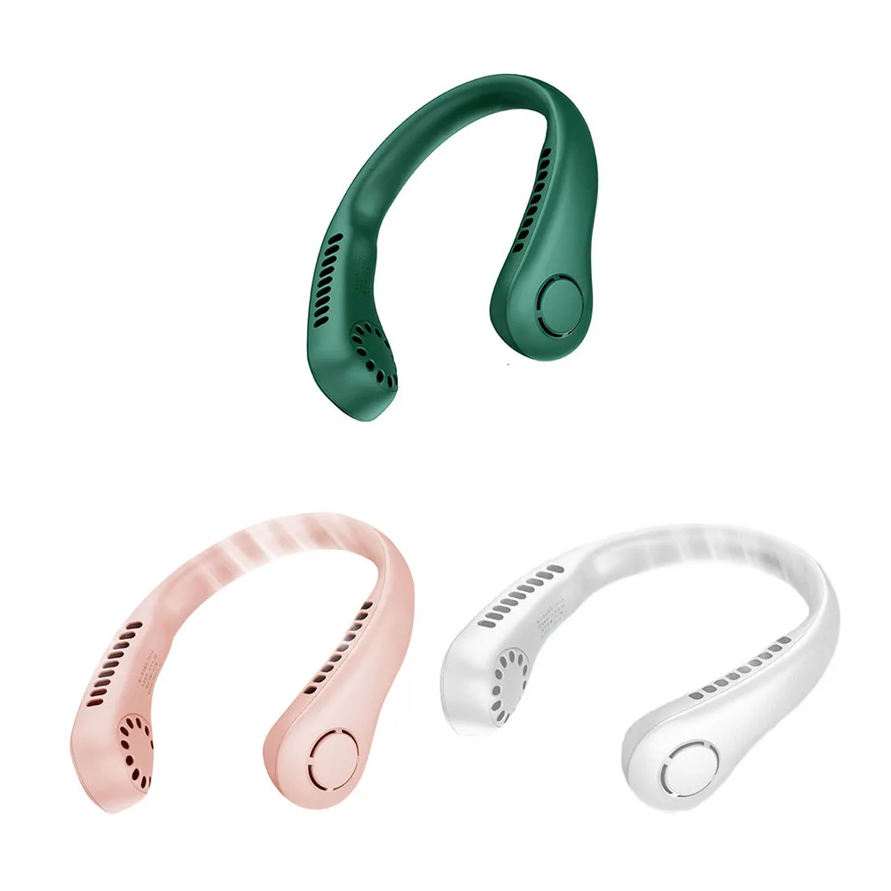 

Подвесной мини-вентилятор на шею, портативный безлинейный вентилятор, 3000 мАч, USB-зарядка, для дома, улицы, спорта, путешествий, летний воздушн...